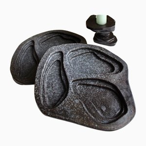 Bah Oui Small Stoneware Oyster Plate by Hyunsun Shin, 2010s