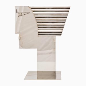 Head Sculpture by Franz Hagenauer for Werkstätte Hagenauer, Vienna, Late 1970s