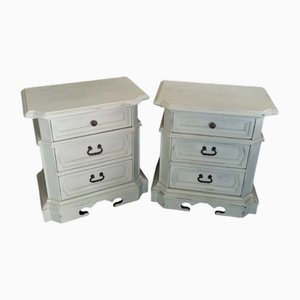 Tables de Chevet Laquées, Set de 2