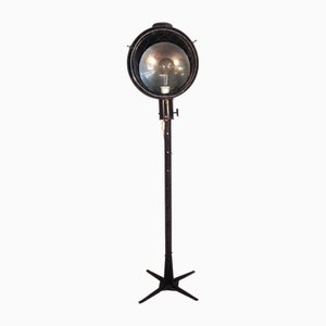 Football Field Light Mounted on Industrial Structure, 1940s