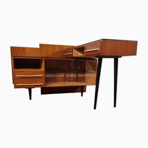 Schreibtisch von Mojmir Pozar für Up Závody, 1960er, 2er Set