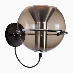 Vintage Globe Wandlampe von Frank Ligtelijn für Raak Amsterdam, 1962