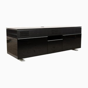 Hochglanz Sideboard aus Holz in Schwarz von Rolf Benz