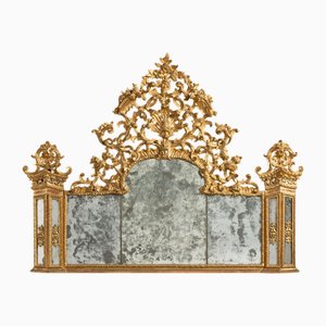 Vintage Carved Fireplace Frame
