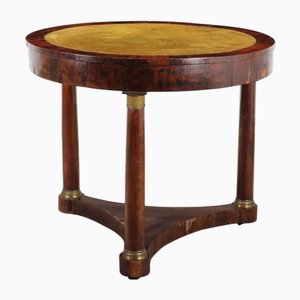 Mesa Imperio pequeña de caoba