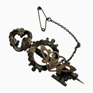 Spilla antica in argento