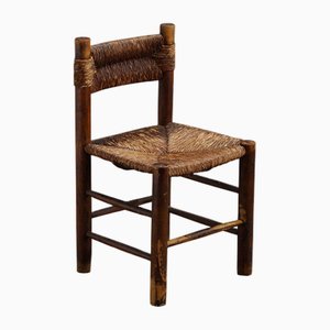 Chaise Rustique dans le style de Charlotte Perriand, 1960s