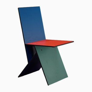 Postmodern Vilbert Side Chair by Verner Panton, 1990s