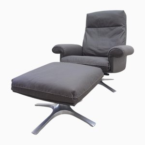 DS 31 Armchair with Stool from De Sede