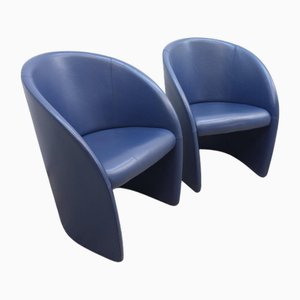 Set di poltrone in pelle di Poltrona Frau