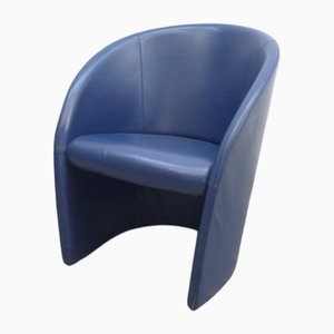 Fauteuil en Cuir de Poltrona Frau
