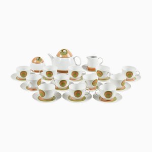 Tea Service from Whldsassen Bavaria, Set of 27