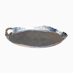 Late Victorian Silver Plate Tray