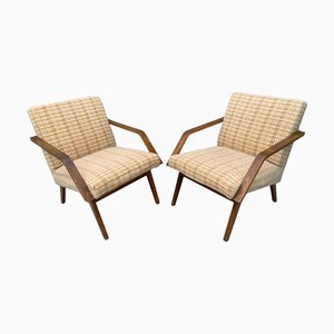 Set of Mid-Century Modern Armchairs by Jiří Jiroutek for Interiér Praha, 1960s