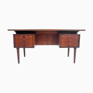 Vintage Danish Teak Desk, 1960s