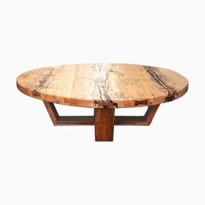 Tavolino da caffè monumentale in legno misto, 2015