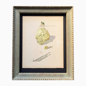 Salvador Dali, The Divine Comedy: Inferno 23, The Torment of the Hypocrites, 1963, handsignierter Original-Farbholzschnitt