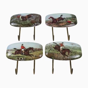 Italienische Mid-Century Kleiderbügel, 1950er, 4er Set