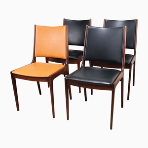Skandinavische Stühle aus Palisander, 1960, 4 . Set