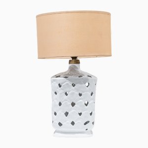 Vintage Spanish Table Lamp with Two Lights, 1950s