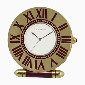 Alarm Clock Pendulette by Cartier, 1990s