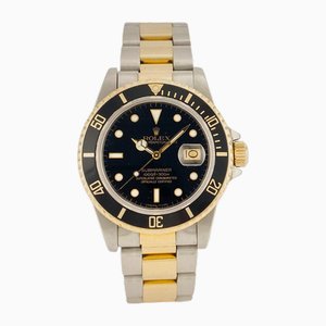 Goldene Submariner Stahluhr von Rolex, 1986