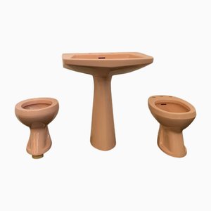 Vintage Badezimmer Set von Gio Ponti, 1960er, 4er Set
