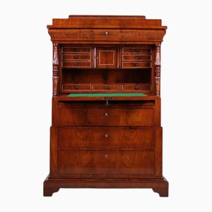 Nordeuropäischer Biedermeier Sekretär, 1860er