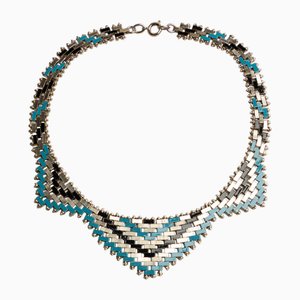 Art Deco Masonry Necklace attributed to Jakob Bengel, 1930s
