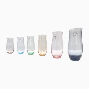 Verres à Boire Vintage en Verre Murano par Vincenzo Nason, 1990s, Set de 6