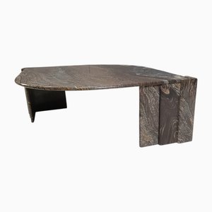 Vintage Italian Marble Coffee Table, 1980s
