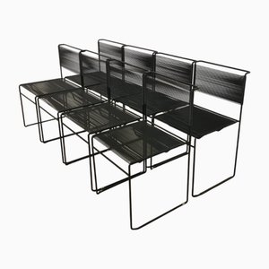 Chaises Flyline par Giandomenico Belotti, Set de 8