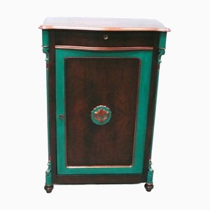 Small Vintage Cabinet in Mahogany from Vertiko, 1890s