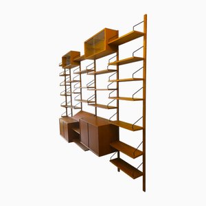 Danish Modular Teak Extensive Shelf System by Poul Cadovius for Cado Royal, 1950s