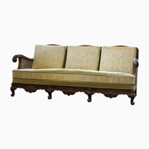 Canapé Bergère Style, France, Danemark, 1900s