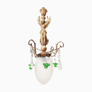 Empire Caryatid Ceiling Lamp