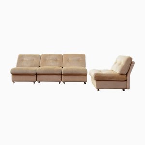 Vintage Modular Sofa from Lübke & Rolf, 1970s, Set of 4