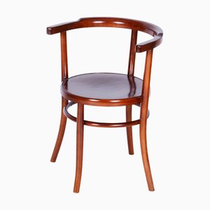 Czech Art Deco Beech Chair attributed to Thonet, 1920s