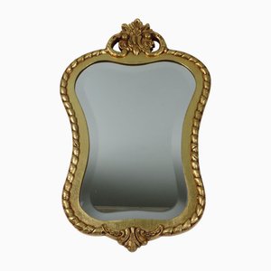 Hollywood Regency Wall Mirror Dollanzo, Italy, 1950s