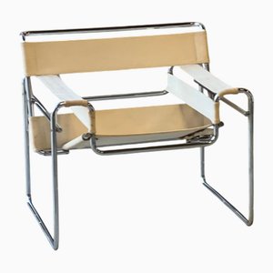 Wassily Armchair in Canvas by Marcel Breuer for Gavina, 1960s