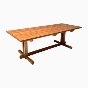Large Mid-Century Modern Dining Room Table, 1970s
