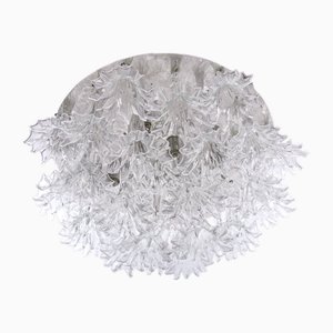 Murano Glass Arethusa Flush Mount Chandelier from Barovier & Toso, 1960s
