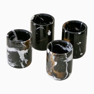 Italienische Vintage Marmor Tassen, 2000er, 4er Set