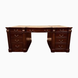 Large English Desk in Mahogany