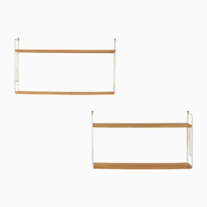Wandregale von WHB, 1960er, 2er Set