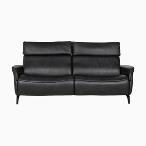 Cumuly Leather Three-Seater Grey Sofa from Himolla