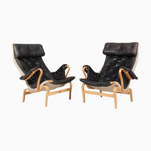 Lounge Chairs & Armchairs by Bruno Mathsson at Pamono Lounge Chairs & Armchairs by Bruno Mathsson at Pamono