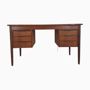 Mid-Century Modern Danish Writing Desk in Teak, 1960s