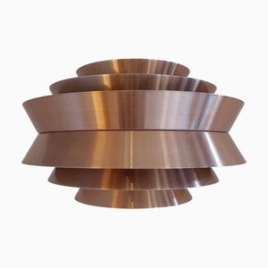 Vintage Swedish Trava Pendant Lamp by Carl Thore, 1960s