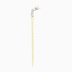 Art Deco Golf Club Tie Pin